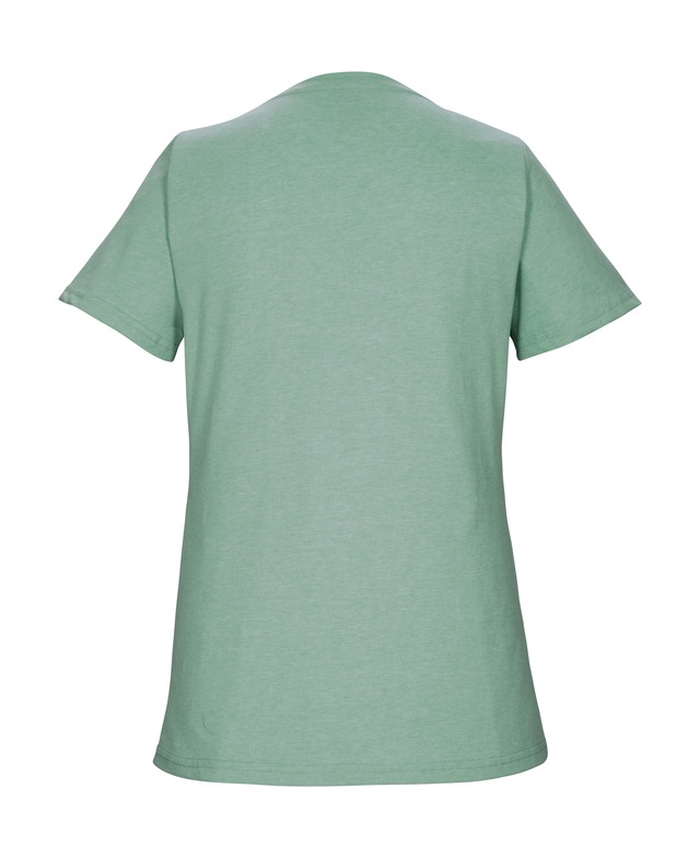 Killtec T-Shirt »KOS 194 WMN TSHRT« Vielseitiges Damen T-Shirt mit Melange-Optik und Bergprint