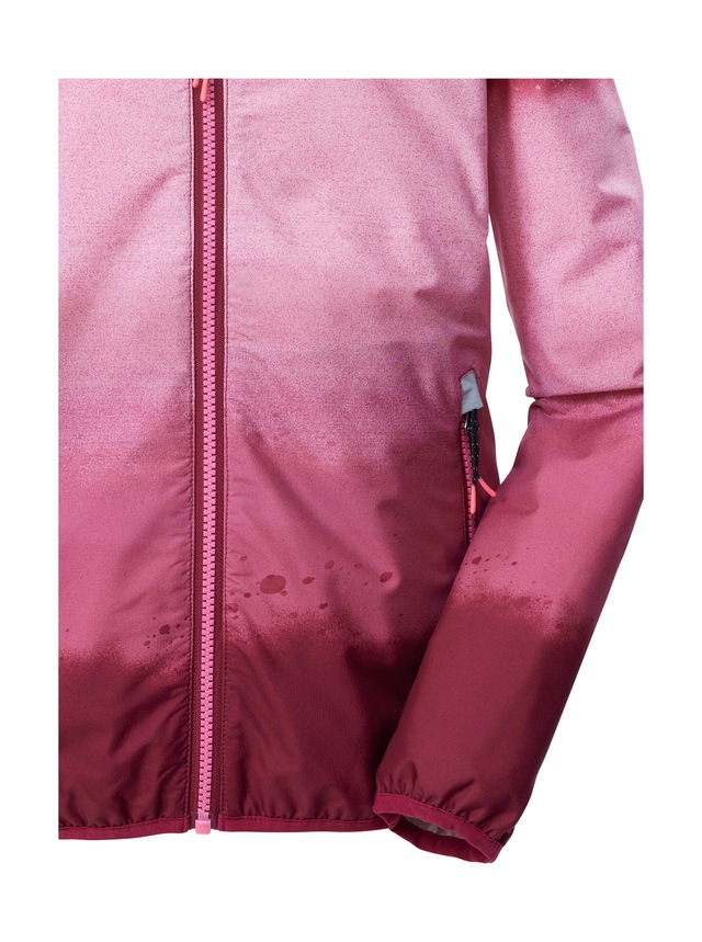 Killtec Funktionsjacke »KOS 155 GRLS JCKT« Leichte, wetterfeste Mädchenjacke mit All-Over-Print