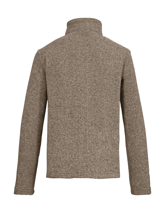 G.I.G.A. DX by killtec Fleecejacke »GS 4 MN KNTFLC JCKT« Strickfleecejacke, Melange-Optik, Zipper-Taschen, Kinnschutz