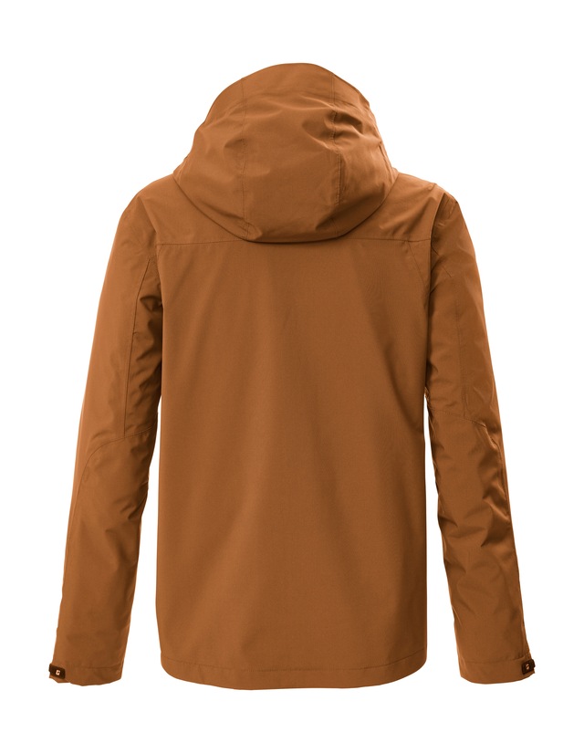 Killtec Funktionsjacke »KOS 7 MN JCKT« Leichte, wasserdichte Herrenjacke mit regulierbarer Kapuze