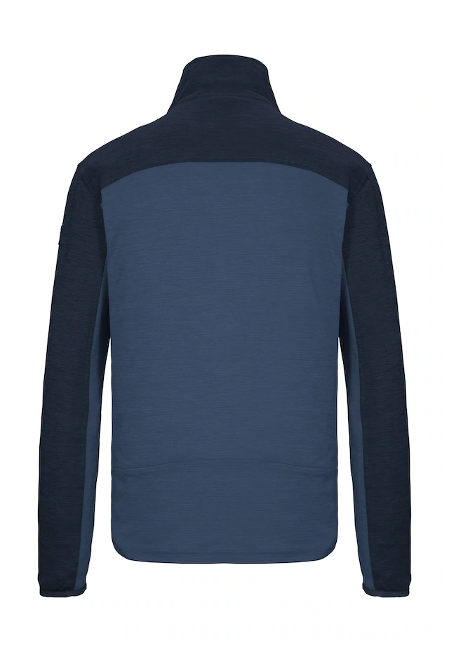 Killtec Strickjacke »KOS 42 MN FLX JCKT« Sportive Colourblock-Jacke, Kinnschutz, verschließbare Taschen