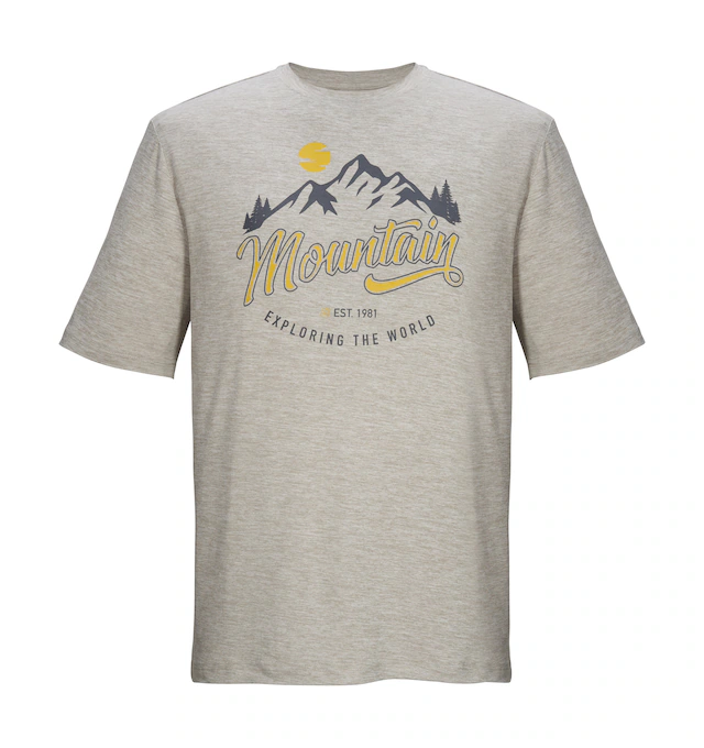 Killtec T-Shirt »KOS 24 MN TSHRT« Feuchtigkeitstransportierend, schnelltrocknend, Adventure-Print