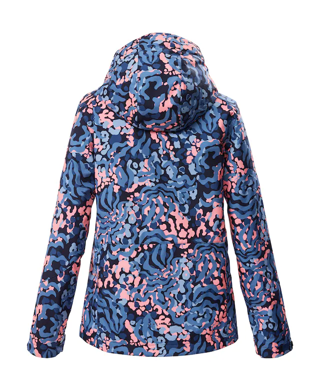 Killtec Softshelljacke »KOS 154 GRLS SFTSHLL JCKT« Wind- und wasserabweisende Kinderjacke mit buntem Print