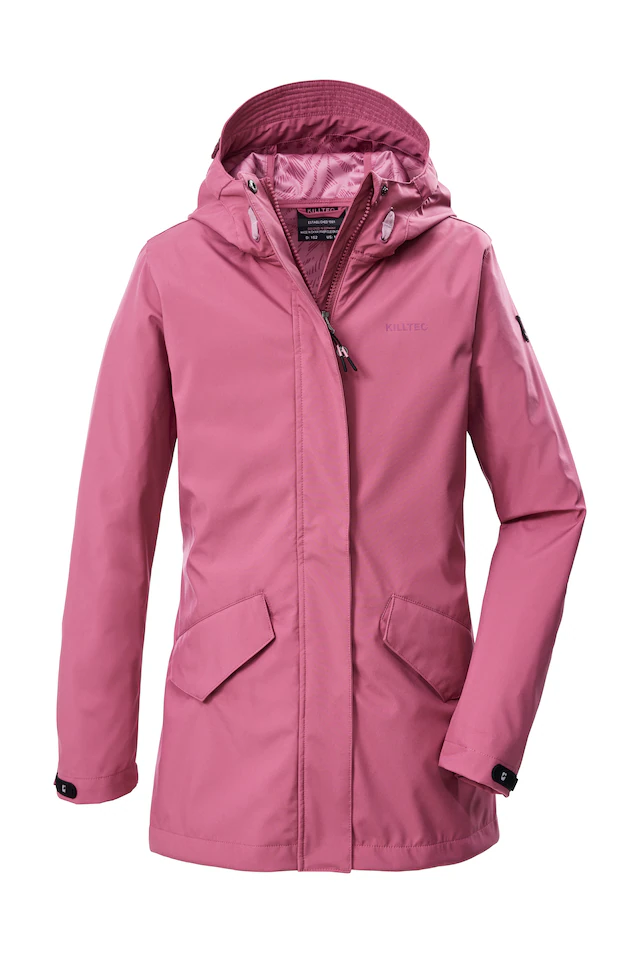 Killtec Softshellparka »KOS 120 GRLS SFTSHLL PRK« Wasserabweisender, winddichter Parka mit 10.000 mm Wassersäule