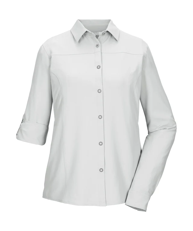 Killtec Funktionshemd »KOS 61 WMN WVN SHRT« Schnelltrocknende, krempelbare Damen Funktionsbluse