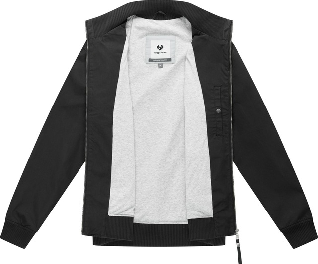 Ragwear Outdoorjacke »Crusien YOUMODO« ohne Kapuze Leichte Jacke mit elastischen Bündchen