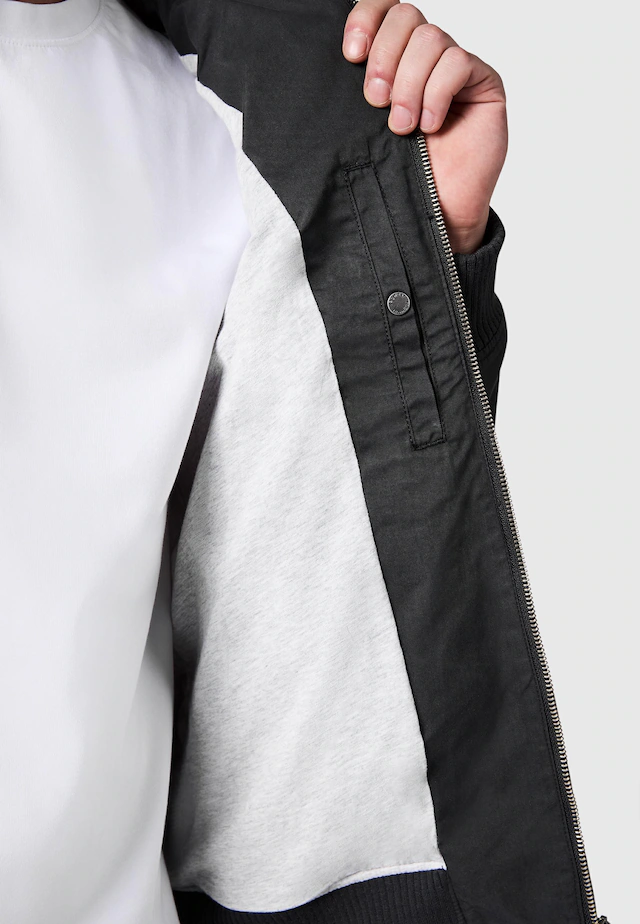 Ragwear Outdoorjacke »Crusien YOUMODO« ohne Kapuze Leichte Jacke mit elastischen Bündchen
