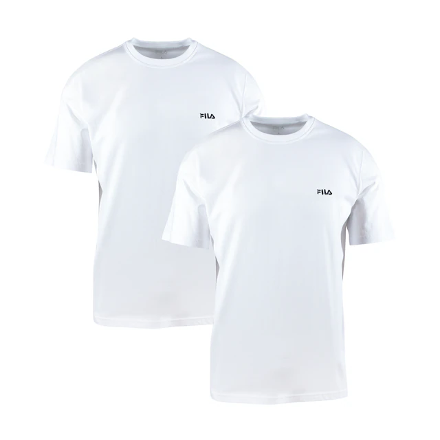 Fila Unterziehshirt mit Rundhalsausschnitt und kurzen Ärmeln