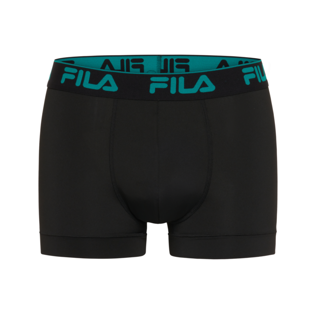 Fila Boxer 4er Pack, ohne Eingriff, mit farbigem Logobund, Multipack