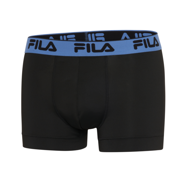 Fila Boxer 4er Pack, ohne Eingriff, mit farbigem Logobund, Multipack