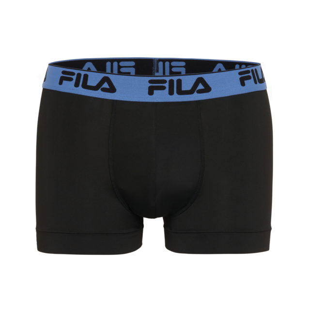 Fila Boxer 4er Pack, ohne Eingriff, mit farbigem Logobund, Multipack