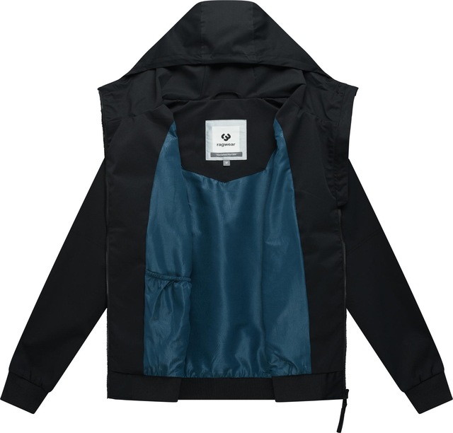 Ragwear Outdoorjacke »Stewie Twill YOUMODO« mit Kapuze stylische Herren Übergangsjacke mit großer Kapuze