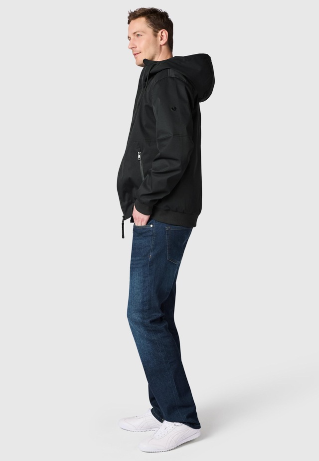 Ragwear Outdoorjacke »Stewie Twill YOUMODO« mit Kapuze stylische Herren Übergangsjacke mit großer Kapuze