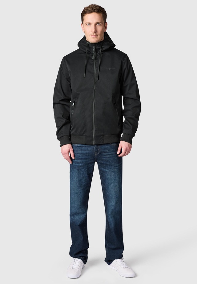 Ragwear Outdoorjacke »Stewie Twill YOUMODO« mit Kapuze stylische Herren Übergangsjacke mit großer Kapuze