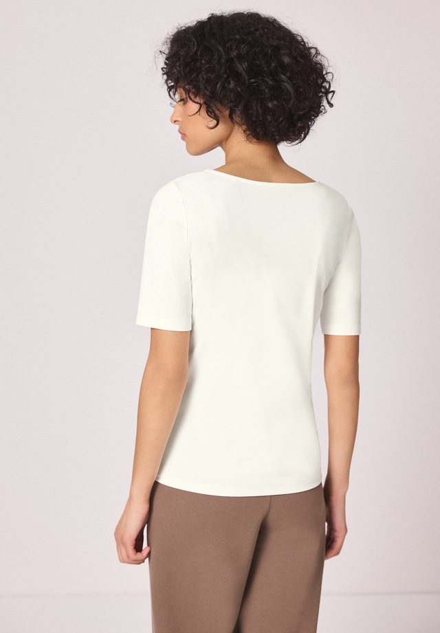 STREET ONE T-Shirt aus Jersey in Unifarbe