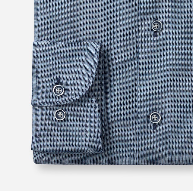 OLYMP Langarmhemd »Luxor« Businesshemd, New-Kentkragen, Comfort Fit