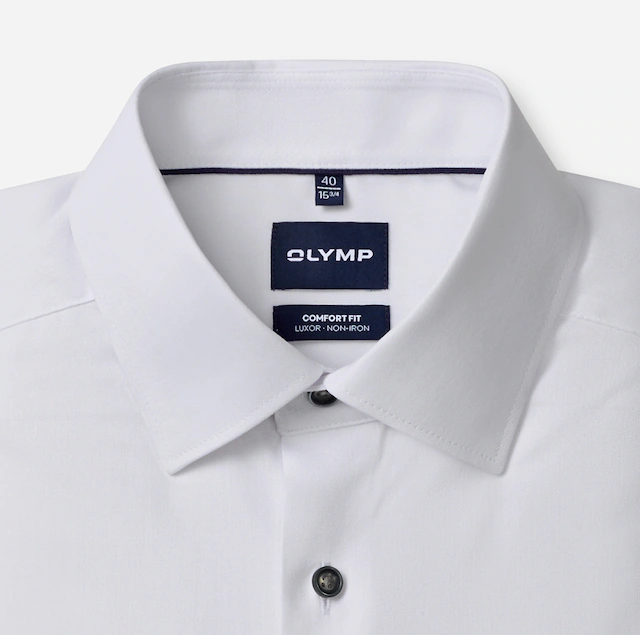 OLYMP Langarmhemd »Luxor« Businesshemd, New-Kentkragen, Comfort Fit