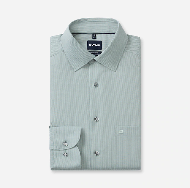 OLYMP Langarmhemd »Luxor« Businesshemd, New-Kentkragen, Comfort Fit