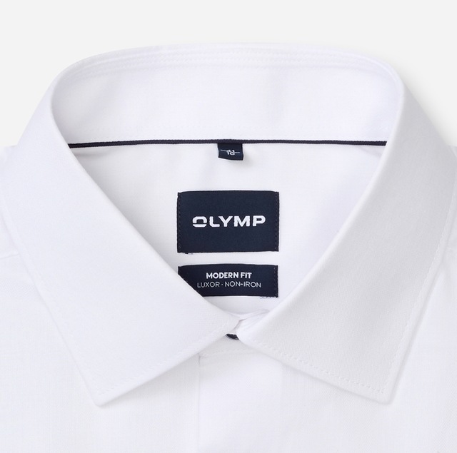 OLYMP Langarmhemd »Luxor« Businesshemd, New-Kentkragen, Modern Fit