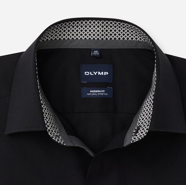 OLYMP Langarmhemd »Luxor« Businesshemd, New-Kentkragen, Modern Fit