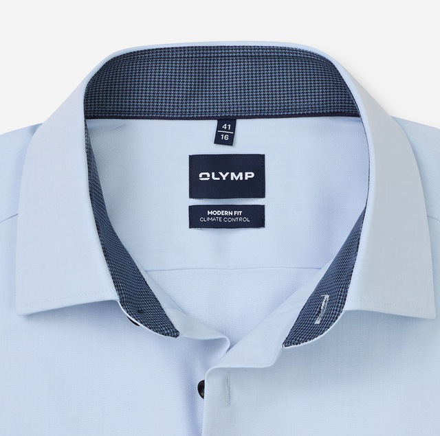 OLYMP Langarmhemd »Luxor 24/Seven« Businesshemd, New-Kentkragen, Modern Fit