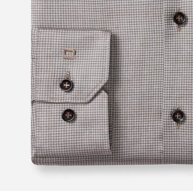 OLYMP Langarmhemd »No. Six« Businesshemd, Kentkragen, Super Slim
