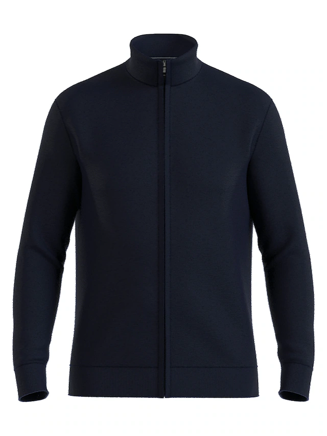 OLYMP Strickjacke »Casual« aus hochwertiger Wolle, regular fit