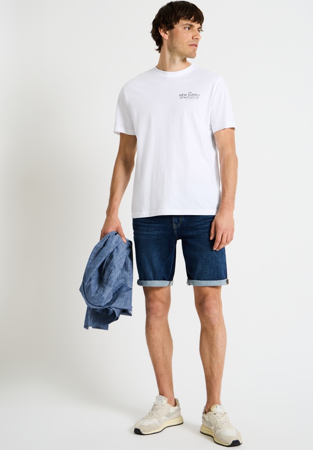 STREET ONE MEN T-Shirt aus reiner Baumwolle