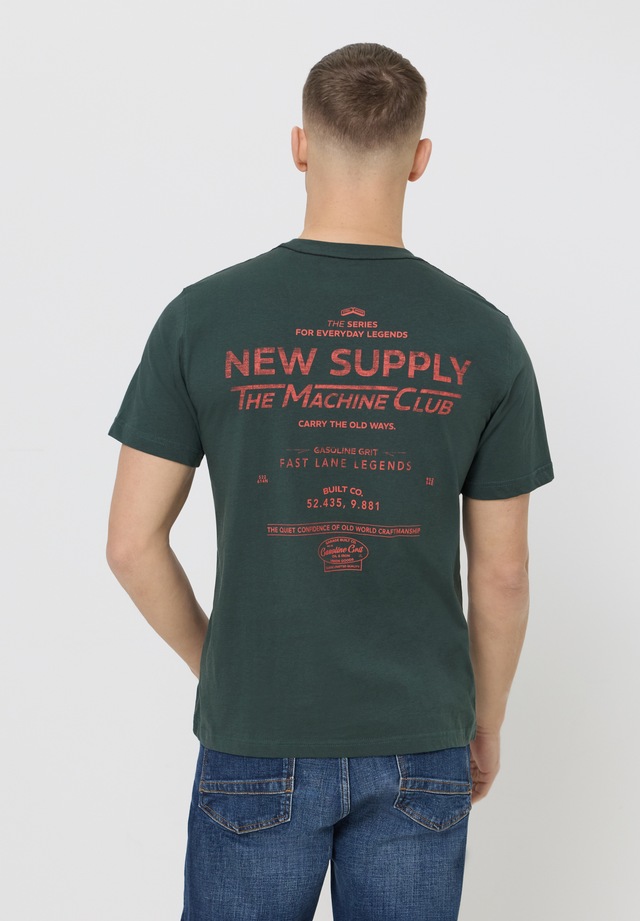 STREET ONE MEN T-Shirt aus reiner Baumwolle