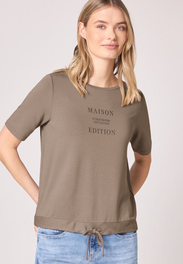 STREET ONE T-Shirt aus softer Viskose