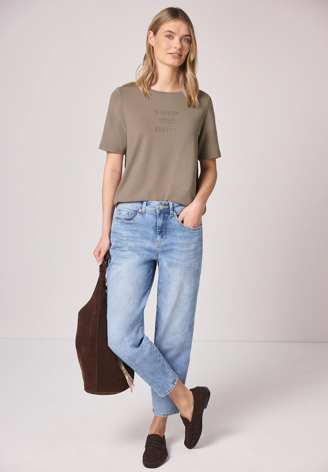 STREET ONE T-Shirt aus softer Viskose