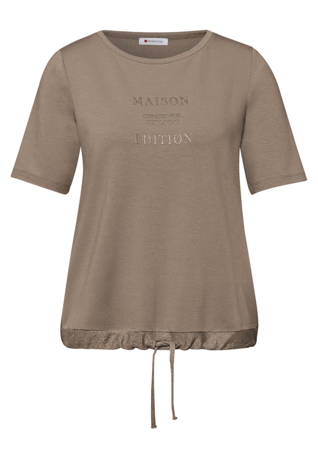 STREET ONE T-Shirt aus softer Viskose