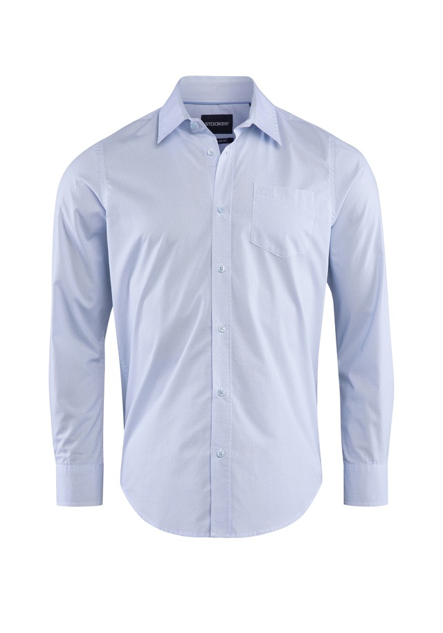 Stooker Men Langarmhemd »HUGH Hemd Langarm Regular Fit« Langarm Hemd Regular Fit für Herren