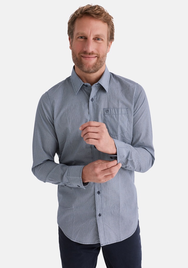 Stooker Men Langarmhemd »HUGH Hemd Langarm Regular Fit« Langarm Hemd Regular Fit für Herren