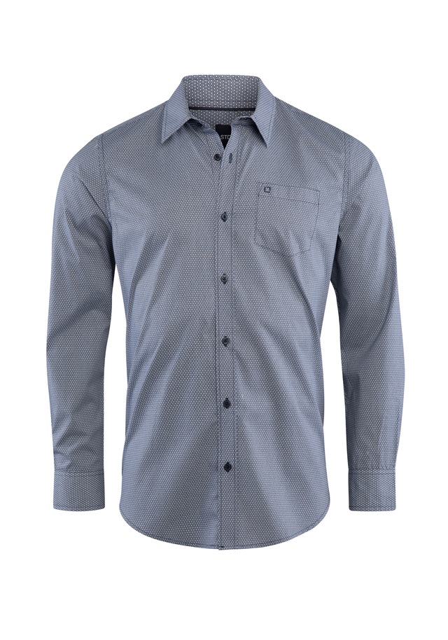 Stooker Men Langarmhemd »HUGH Hemd Langarm Regular Fit« Langarm Hemd Regular Fit für Herren