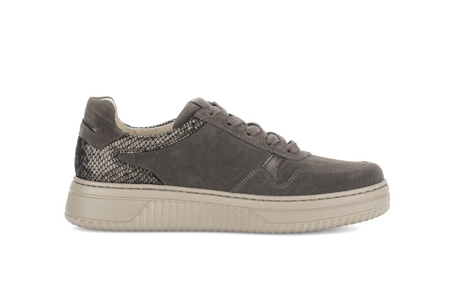 Gabor Plateausneaker Freizeitschuh, Halbschuh, Schnürschuh in Komfortweite K (=extraweit)