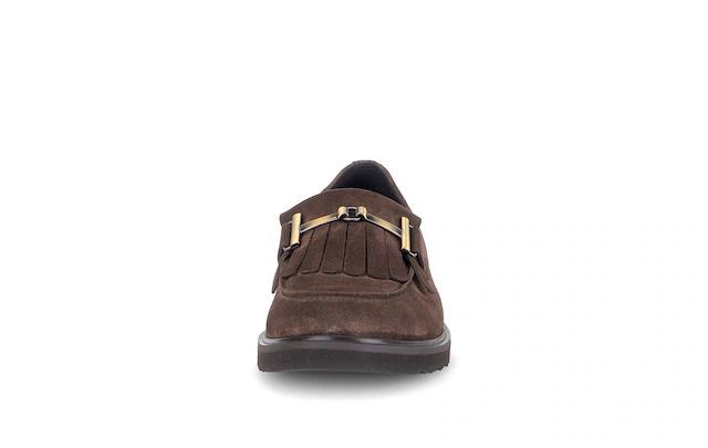 Gabor Slipper , Blockabsatz, Schlupfschuh, Businessschuh mit edler Zierspange