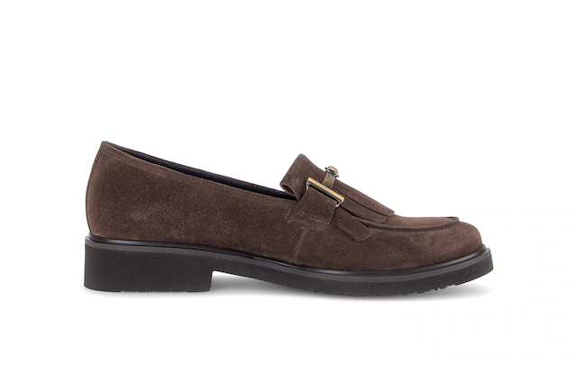Gabor Slipper , Blockabsatz, Schlupfschuh, Businessschuh mit edler Zierspange