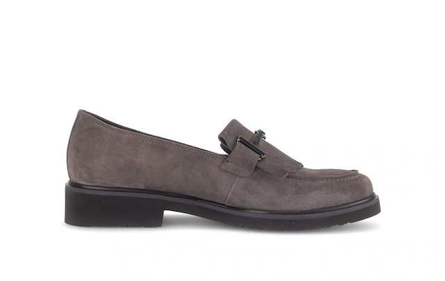 Gabor Slipper , Blockabsatz, Schlupfschuh, Businessschuh mit edler Zierspange