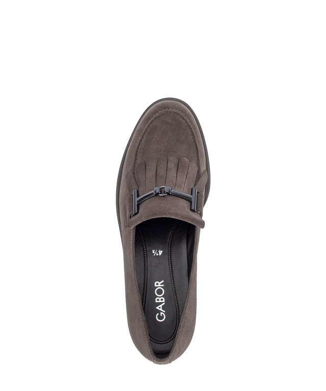 Gabor Slipper , Blockabsatz, Schlupfschuh, Businessschuh mit edler Zierspange