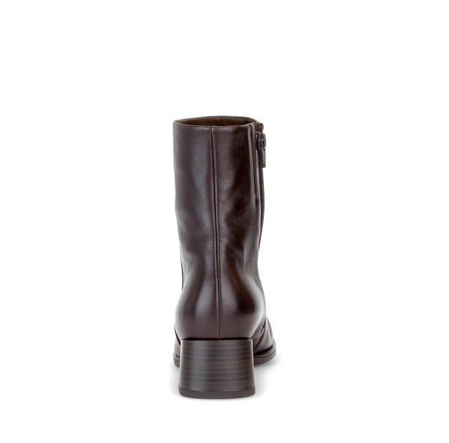 Gabor Stiefelette Blockabsatz, Basic-Stiefelette mit Innenreißverschluss, G-Weite
