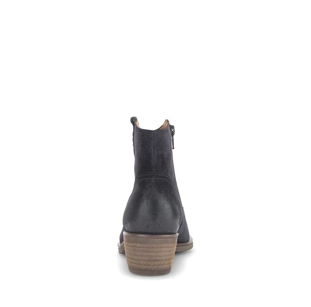 Gabor Westernstiefelette Blockabsatz, Cowboyboots in Karreeform, Weite G (= weit)