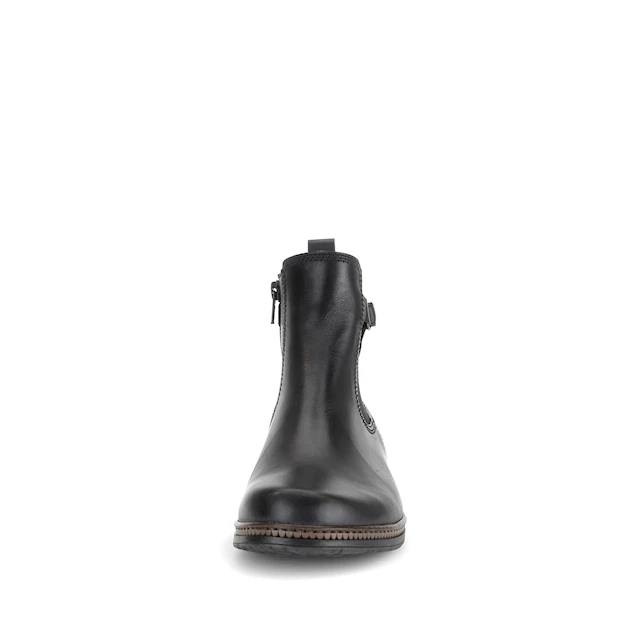 Gabor Chelseaboots Blockabsatz, Stiefelette mit dekorativem Zierriemchen