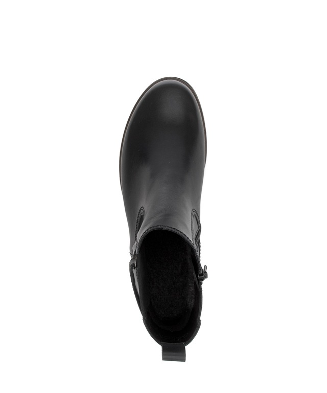 Gabor Chelseaboots Blockabsatz, Stiefelette mit dekorativem Zierriemchen