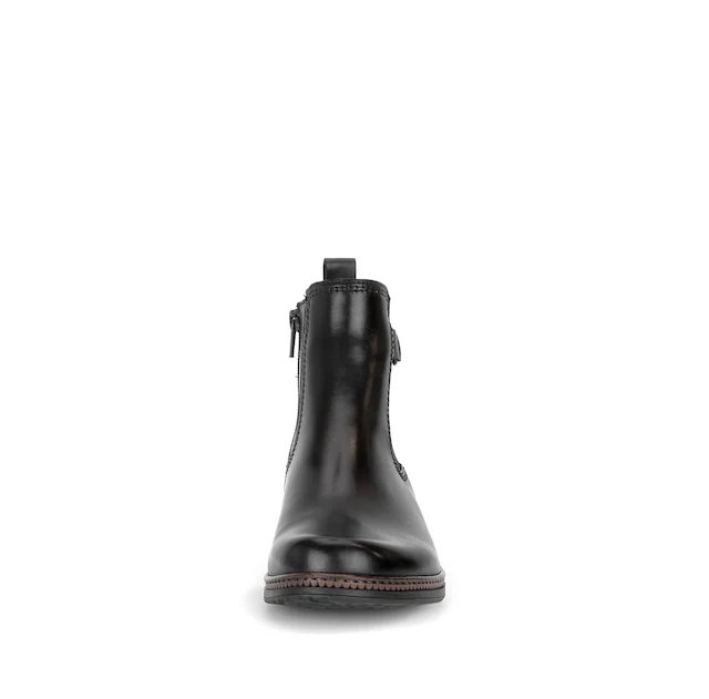 Gabor Chelseaboots Blockabsatz, Stiefelette mit dekorativem Zierriemchen