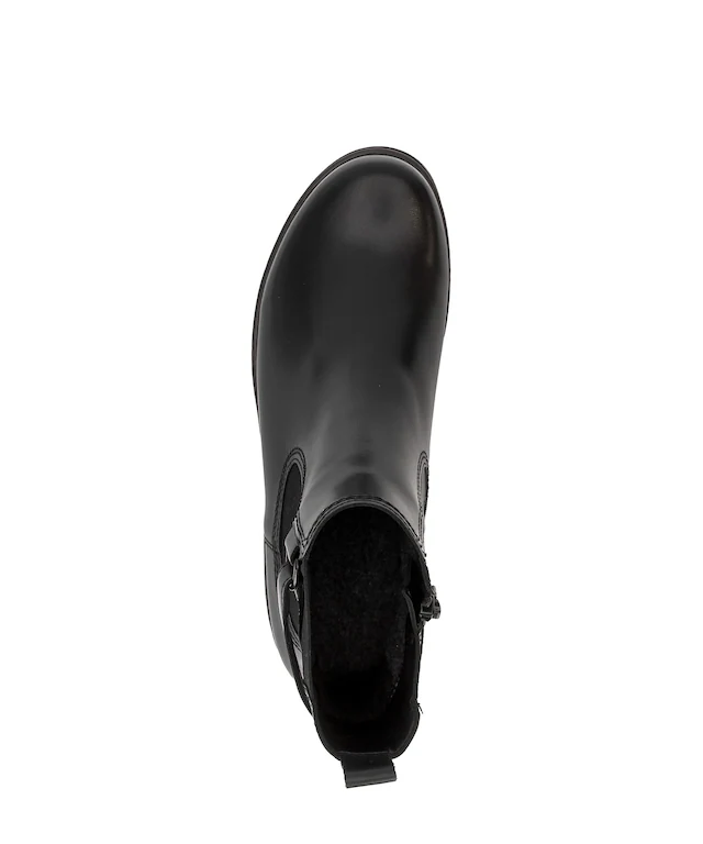 Gabor Chelseaboots Blockabsatz, Stiefelette mit dekorativem Zierriemchen