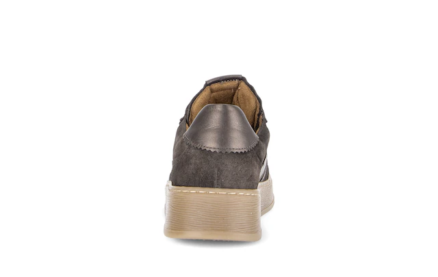 Gabor Sneaker Freizeitschuh, Halbschuh, Schnürer mit Kontrastbesatz, Weite G (=weit)