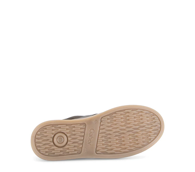 Gabor Sneaker Freizeitschuh, Halbschuh, Schnürer mit Kontrastbesatz, Weite G (=weit)