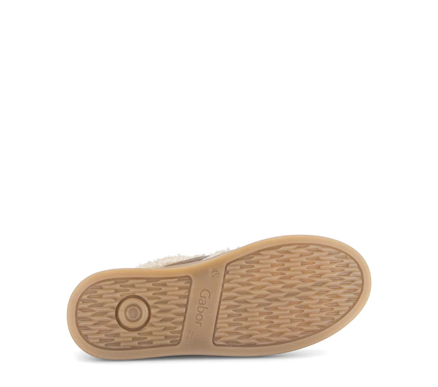 Gabor Sneaker Freizeitschuh, Halbschuh, Schnürer mit Kontrastbesatz, Weite G (=weit)