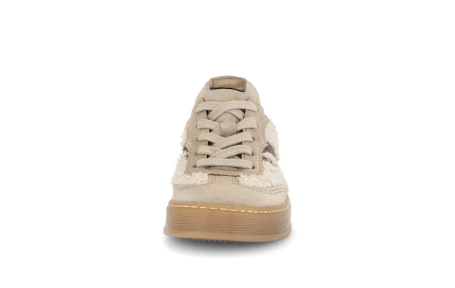 Gabor Sneaker Freizeitschuh, Halbschuh, Schnürer mit Kontrastbesatz, Weite G (=weit)